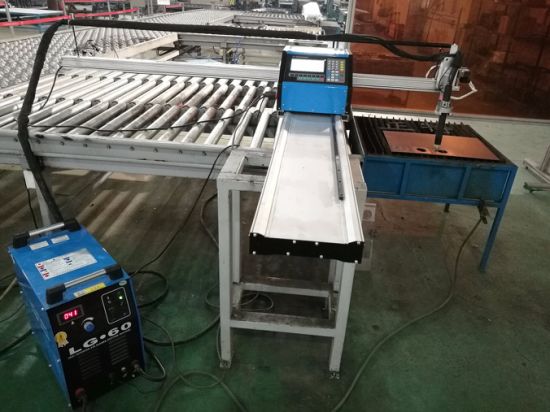 स्टील स्ट्रक्चर टेबल स्टाईल सीएनसी ज्वाला प्लाजमा कटिंग मशीन / मेटल कटिंग मशीनरीची विविध मेटल प्लेट