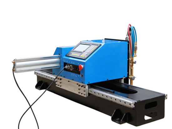 गॅन्ट्री प्रकार सीएनसी प्लाझमा आणि ज्वाला काटण्याचे यंत्र / ऑक्सि-इंधन कटर
