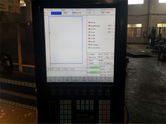गॅन्टी प्रकार सीएनसी प्लाझमा कटर कटिंग मशीन